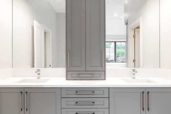 Bathroom Cabinet Refacing in Georgetown