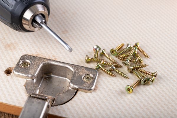 Cabinet Door Hinge Replacement