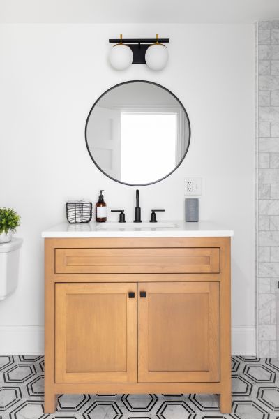 Custom Vanity Installation in Georgetown